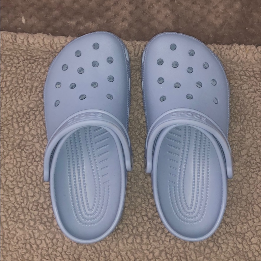 Blue Crocs